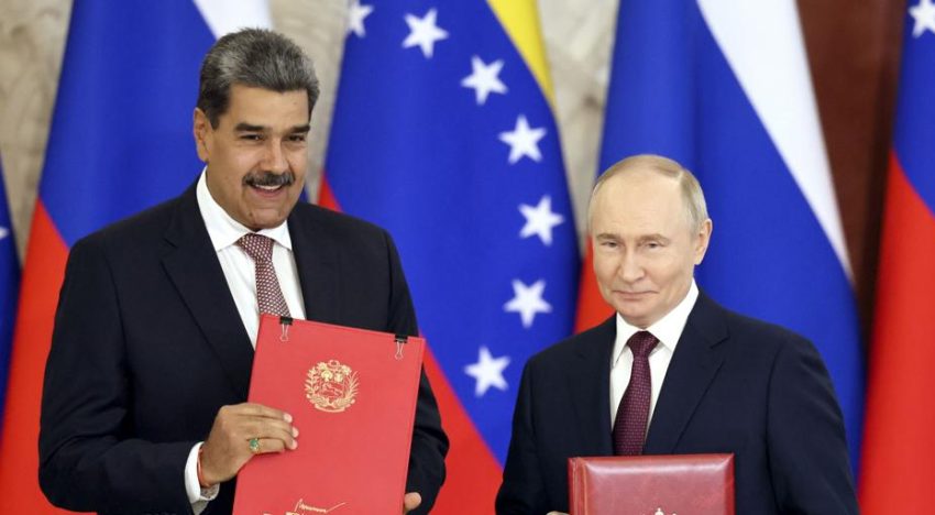 Putin llama por teléfono a Maduro para confirmarle su apoyo en medio de la tensión con Trump