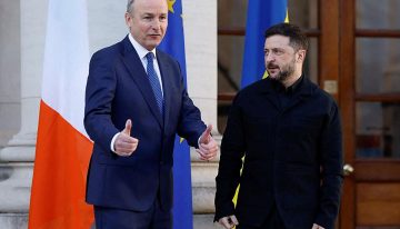 Ucrania confirma que drones desconocidos pasaron cerca del avión de Zelenski en su viaje a Irlanda