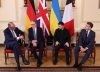 Starmer, Macron y Merz se reúnen con Zelenski en Londres en mitad de las tensiones con EE.UU. por su plan de paz