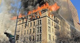 Al menos tres heridos en el incendio de un edificio de seis plantas en Nueva York