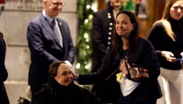 La madre de María Corina Machado, tras reencontrarse con su hija: «Han sido muchos meses de soledad»