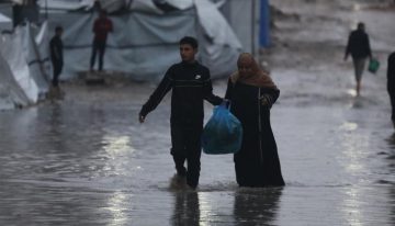 Aumentan a 17 los muertos por el frío y las lluvias causadas por la tormenta polar en Gaza