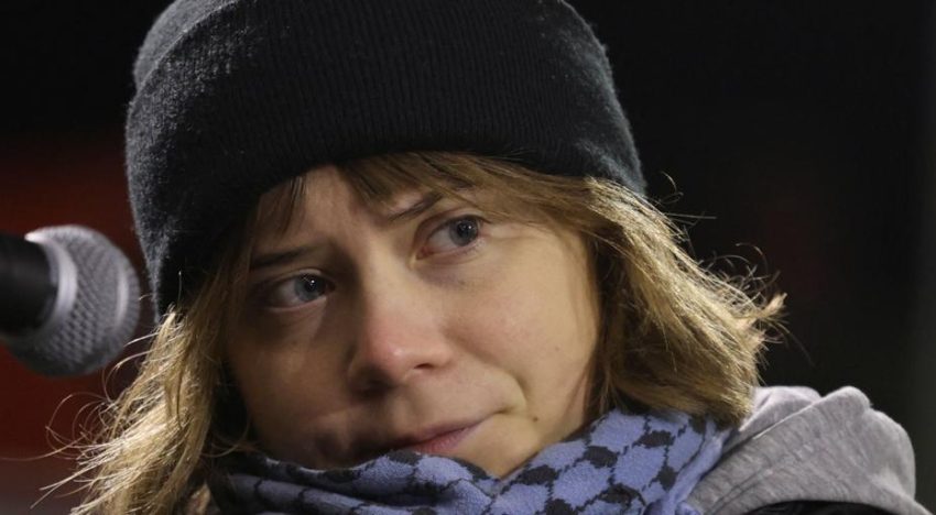 Arrestan a Greta Thunberg en Londres tras una manifestación propalestina