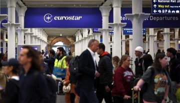 Eurostar suspende hasta nuevo aviso todos los trenes entre Londres, París, Ámsterdam y Bruselas por un fallo eléctrico