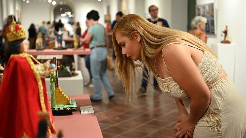 Mundillo y talla de santos protagonizan la nueva edición del mercado navideño del ICP