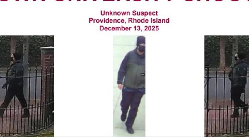El FBI difunde imágenes del sospechoso del tiroteo en la Universidad de Brown y ofrece 50.000 dólares por cualquier información