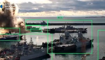 Ucrania afirma haber golpeado un submarino ruso por primera vez desde el inicio de la guerra, pero Moscú niega los daños