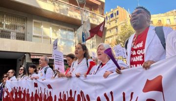 Los médicos catalanes salen de nuevo a la calle en su segunda jornada de huelga: «Se trabaja con dificultad y estrés, pero no se dan soluciones»