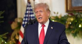 Trump hace balance navideño atacando a Biden y esquiva Venezuela en su discurso a la nación
