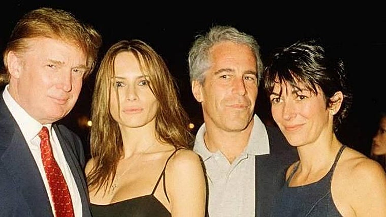 Trump recula sobre una foto censurada de los archivos de Epstein
