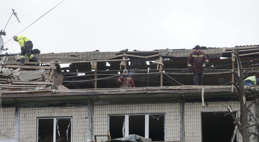 Rusia lanza un ataque masivo con drones sobre Ucrania un día después de la muerte de un general del Estado Mayor ruso