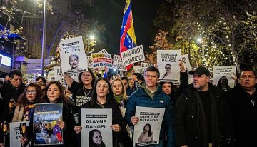 La diáspora venezolana celebra el Nobel de la Paz a María Corina Machado con una marcha global