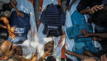 Gaza, el lugar más peligroso del mundo para la prensa: casi la mitad de los periodistas muertos en 2025 han sido asesinados en la franja