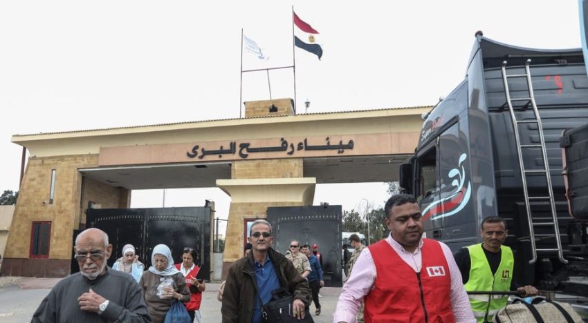 Israel y Egipto lanzan mensajes opuestos sobre la posible reapertura del paso de Rafah