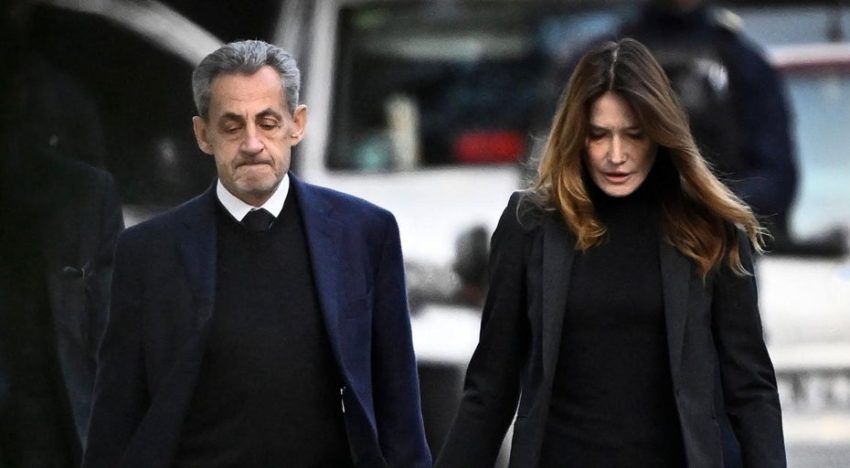 Nueva acusación contra Sarkozy, que inculpa también a su esposa, Carla Bruni