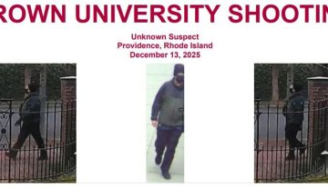 Encuentran sin vida al sospechoso del tiroteo en la Universidad de Brown