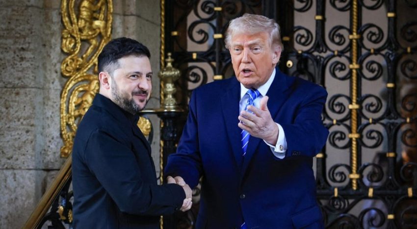 Trump presiona a Zelenski en Mar-a-Lago: «O la guerra acaba ahora o morirán millones»
