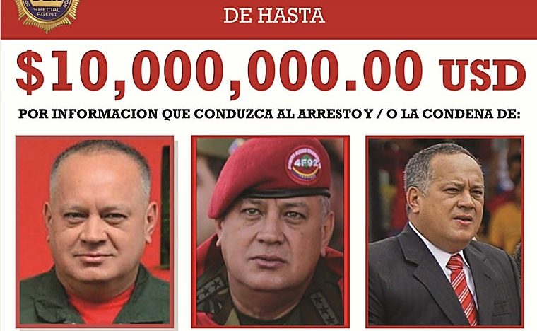 Diosdado: el último objetivo pendiente de la justicia de EE.UU.