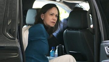 Rubio recibe a Machado tras decir que Venezuela tendrá una transición completa