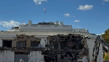 Un juez federal ordena paralizar las obras del salón de baile de Trump en la Casa Blanca