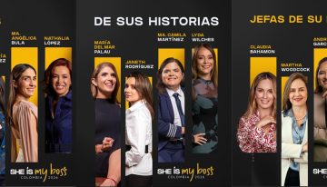 She Is My Boss: la estrategia multiplataforma que busca inspirar a niñas, adolescentes y mujeres, y dinamizar la economía colombiana