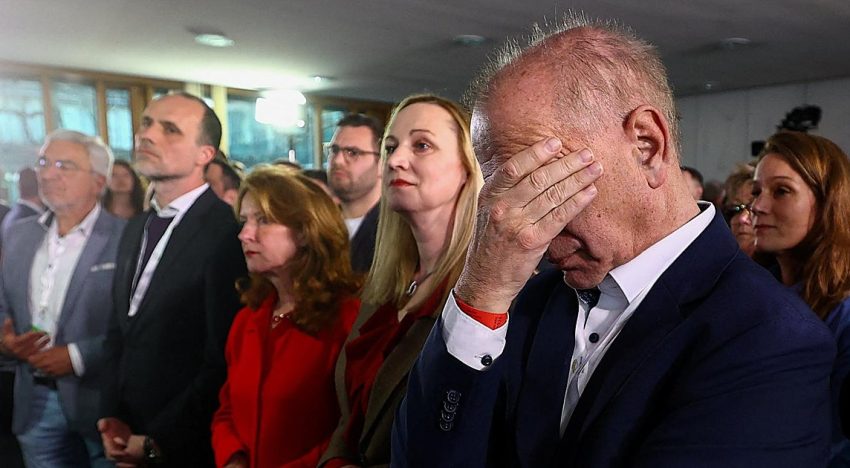 Hundimiento histórico de los socialdemócratas alemanes