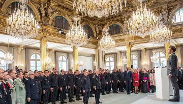 La policía francesa registra el Palacio del Elíseo por contratos sospechosos relacionados con las ceremonias del Panteón