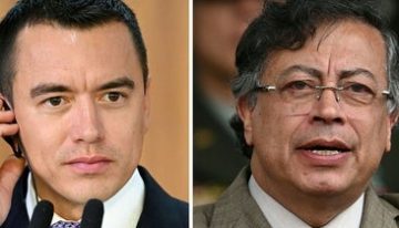 Gustavo Petro anuncia una demanda penal contra Daniel Noboa por calumnia