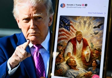 Presidente, Mesías y contra el Papa: Trump se la juega con los católicos