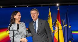Así ha sido el momento en el que María Corina Machado canta el himno de Venezuela en Madrid