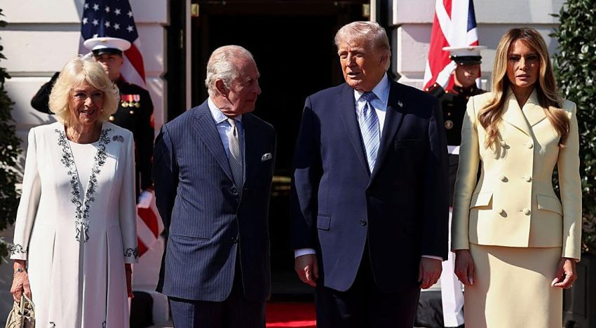 Carlos III debuta como rey en la Casa Blanca en el 250 aniversario de la independencia de EE.UU.