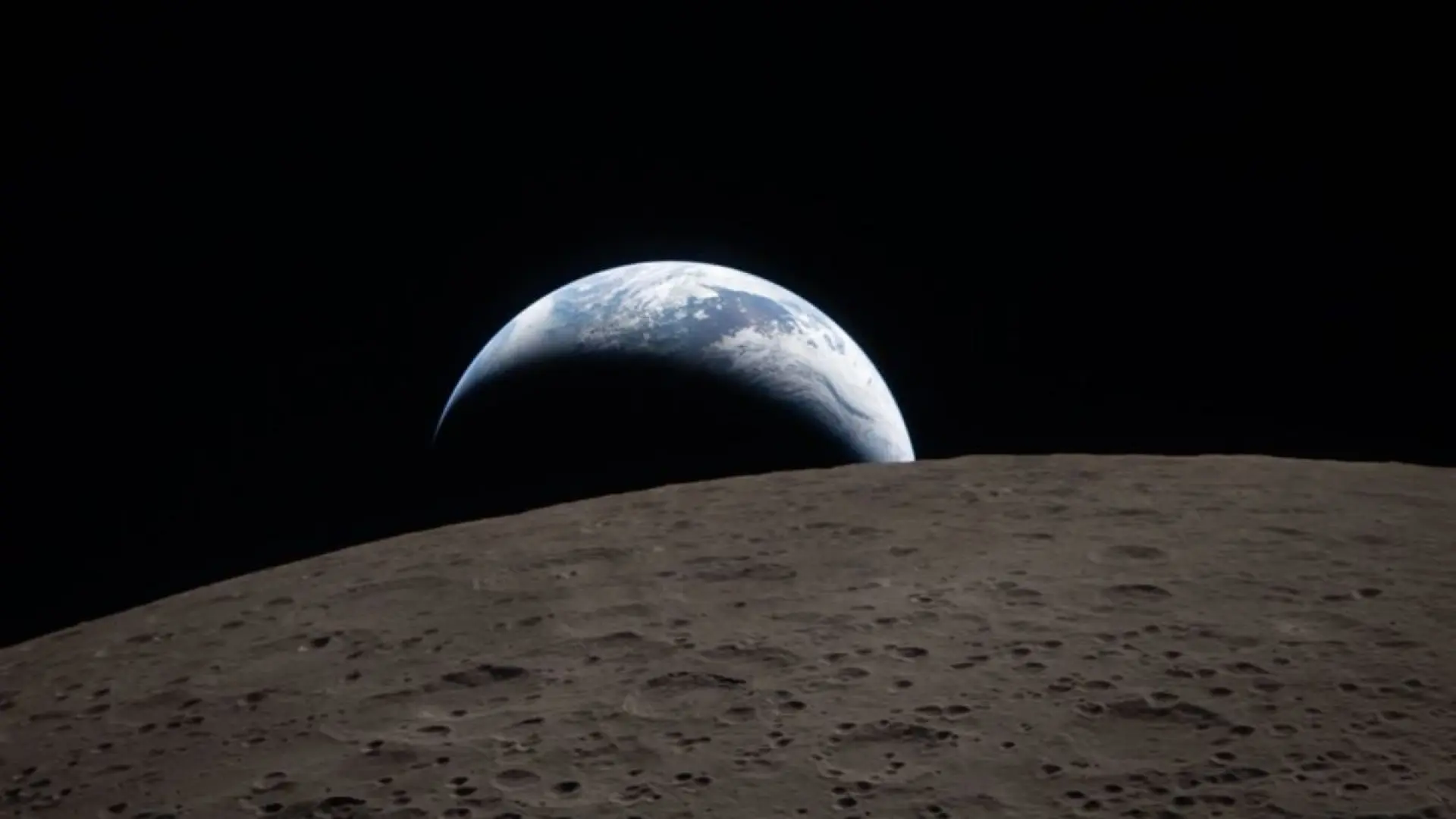 «La humanidad, vista desde el otro lado»: la NASA comparte la primera foto captada desde la cara oculta de la Luna