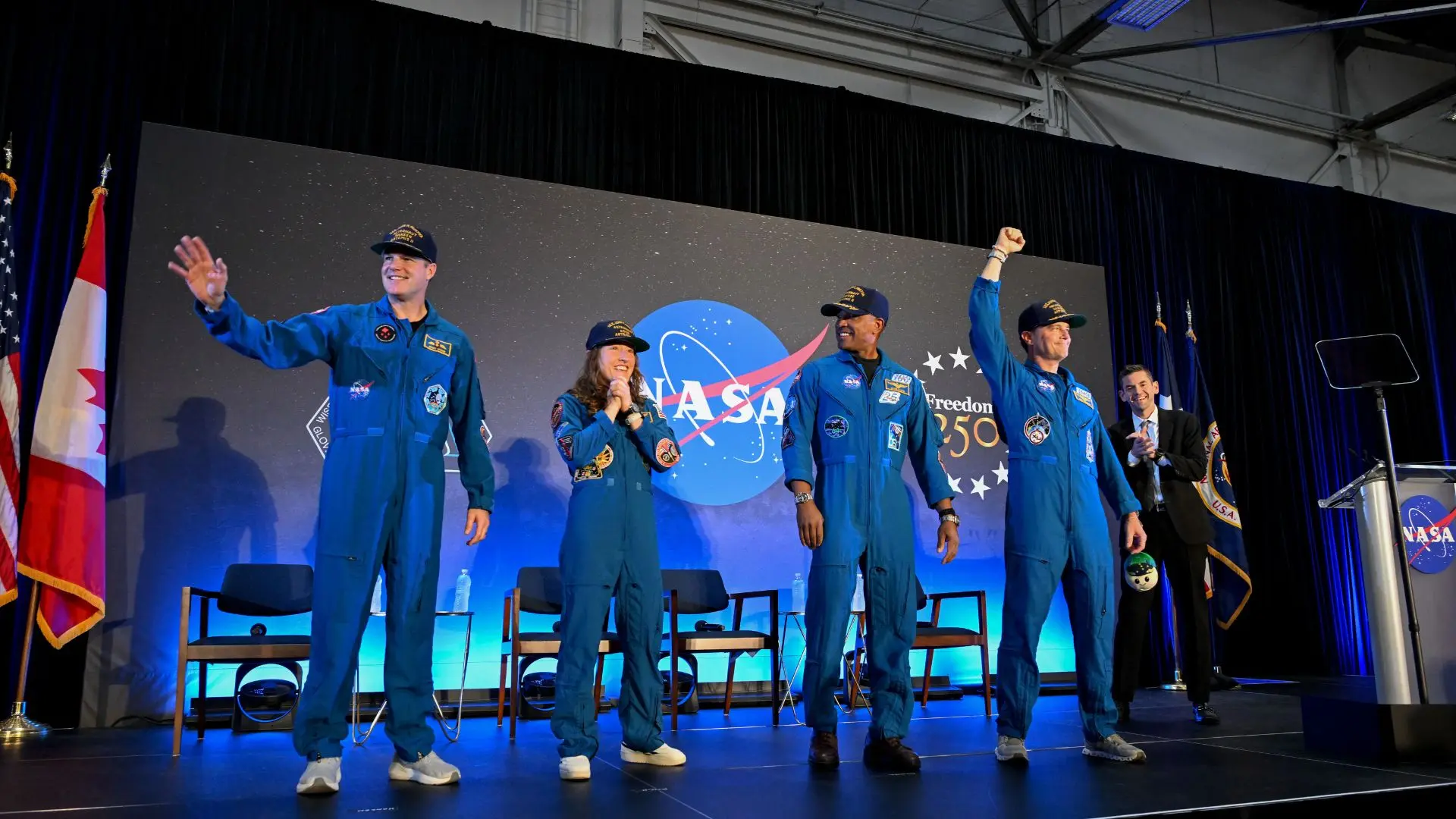 Rueda de prensa de los astronautas de Artemis II, en directo: así fue su histórico viaje alrededor de la Luna