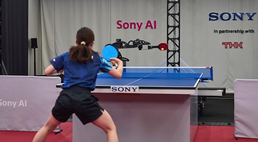 El primer robot autónomo que gana al ping-pong a jugadores de élite