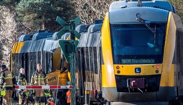 Varias personas resultan heridas por el choque frontal de dos trenes en Dinamarca