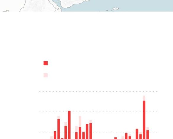 La guerra contra Irán en gráficos: casi 3.600 ataques y la amenaza de una crisis energética global