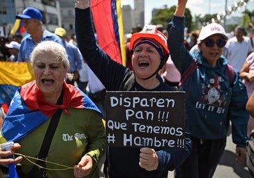 Las protestas y la represión regresan a las calles de Caracas por la mala situación económica