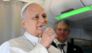 El Papa responde a Trump: «No tengo intención de entrar en un debate con él»