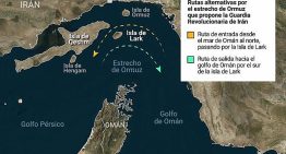 Las rutas alternativas que Irán propone en el estrecho de Ormuz para evitar las zonas minadas