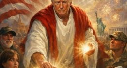 Trump se presenta como Jesucristo en una imagen creada con IA después de criticar al Papa por la guerra de Irán