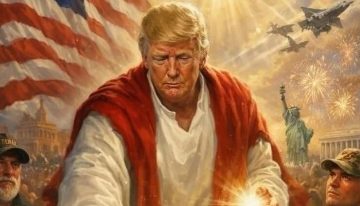 La foto de Trump imitando a Jesús causa la indignación de sus aliados religiosos: «La fe no es un accesorio»