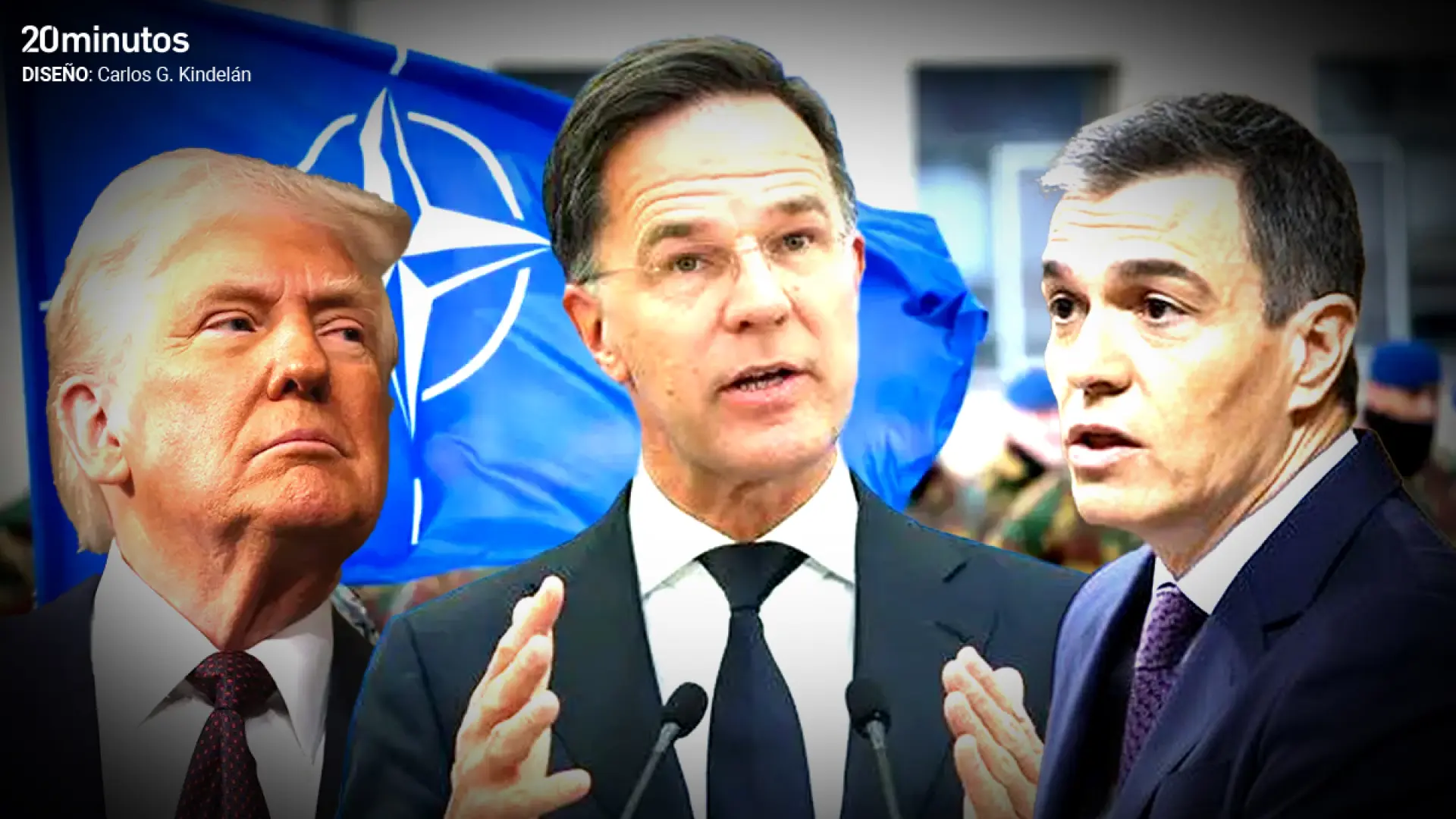 Trump insiste en la «inutilidad» de la OTAN, pone el foco en las bases españolas y Rutte acepta la «decepción» de EEUU