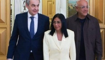 Delcy Rodríguez califica de «absurdo antijurídico» el caso entre Caracas y Guyana por el Esequibo en La Haya