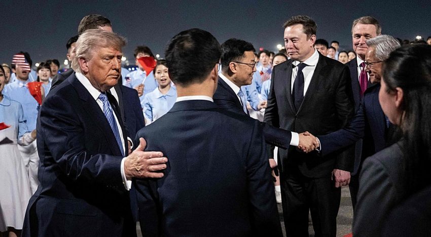 Una China «agradecida» y triunfalista recibe a Donald Trump