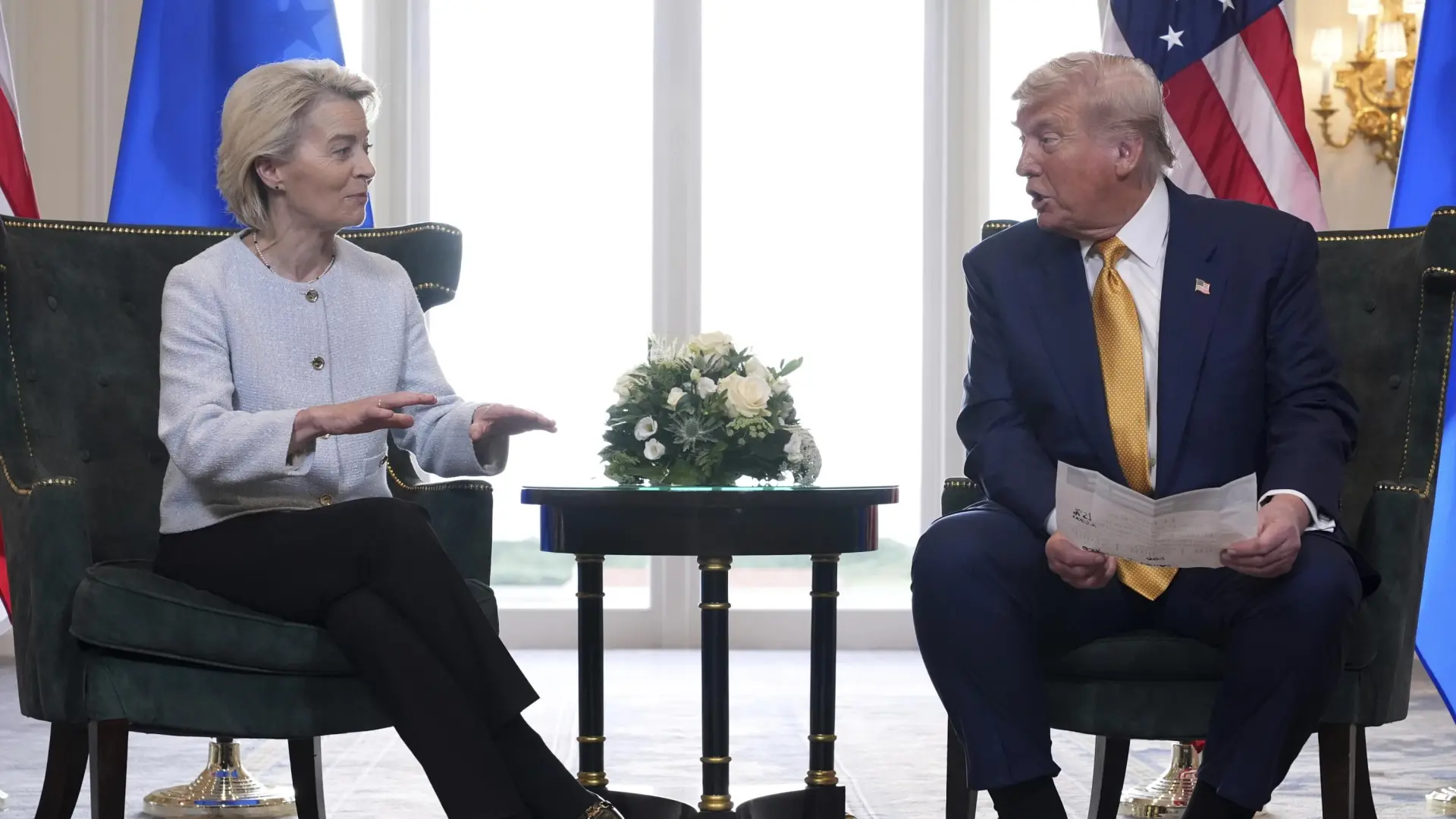 Trump habla con Von der Leyen y le da hasta el 4 de julio para que la UE cumpla el acuerdo comercial: «He esperado pacientemente»