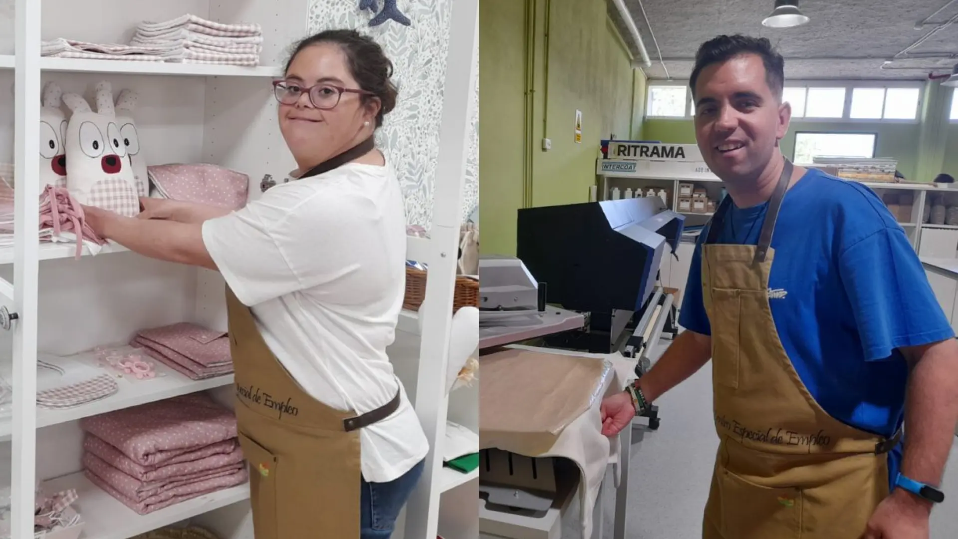 Marta y Víctor, con discapacidad, reivindican su derecho a trabajar: «Podemos demostrar que tenemos talento»