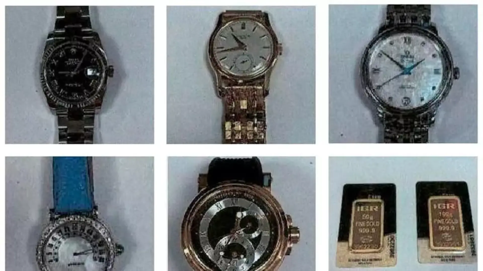 Lingotes de oro, doce relojes de lujo… La colección en la casa del holandés que hizo préstamos a Plus Ultra