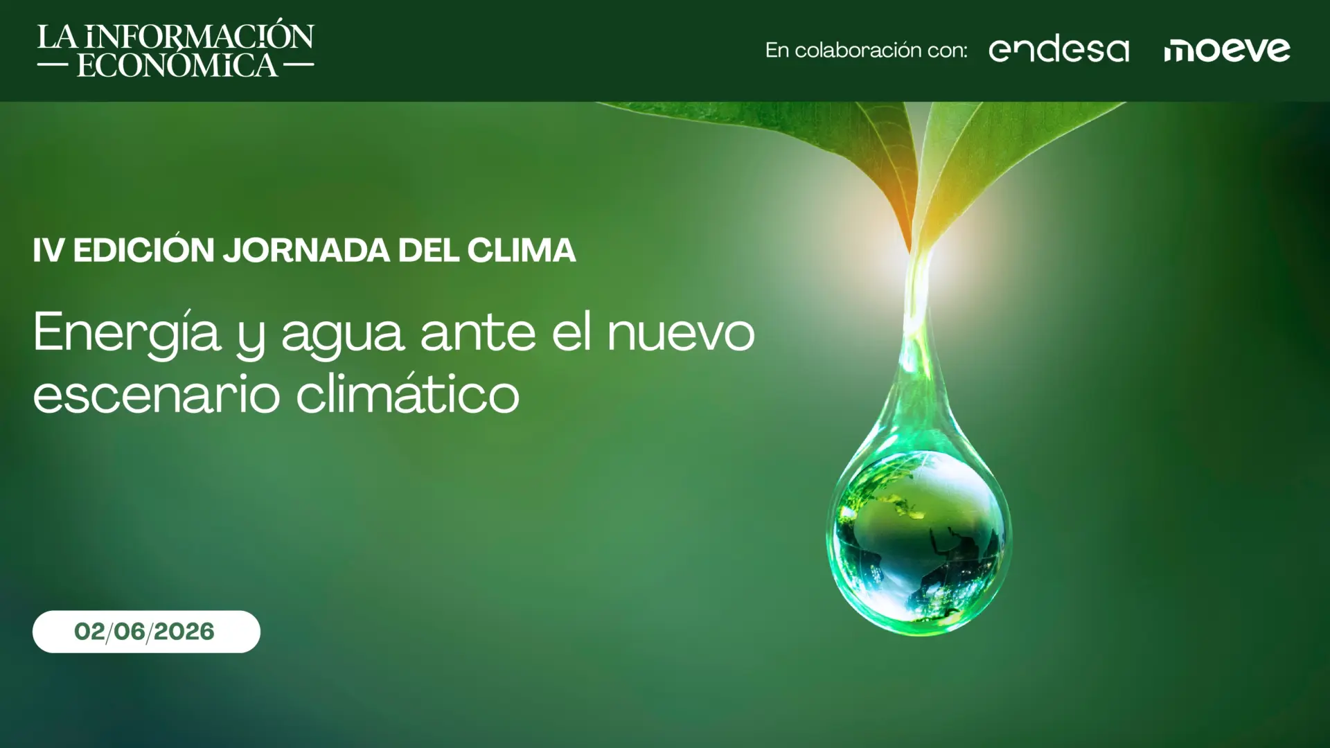 Los grandes retos energéticos e hídricos ante un nuevo escenario climático