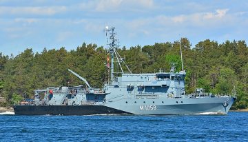 Alemania envía un cazaminas al Mediterráneo como gesto a Trump