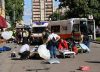 Un hombre atropella a una decena de personas en Módena y apuñala a otra en su huida